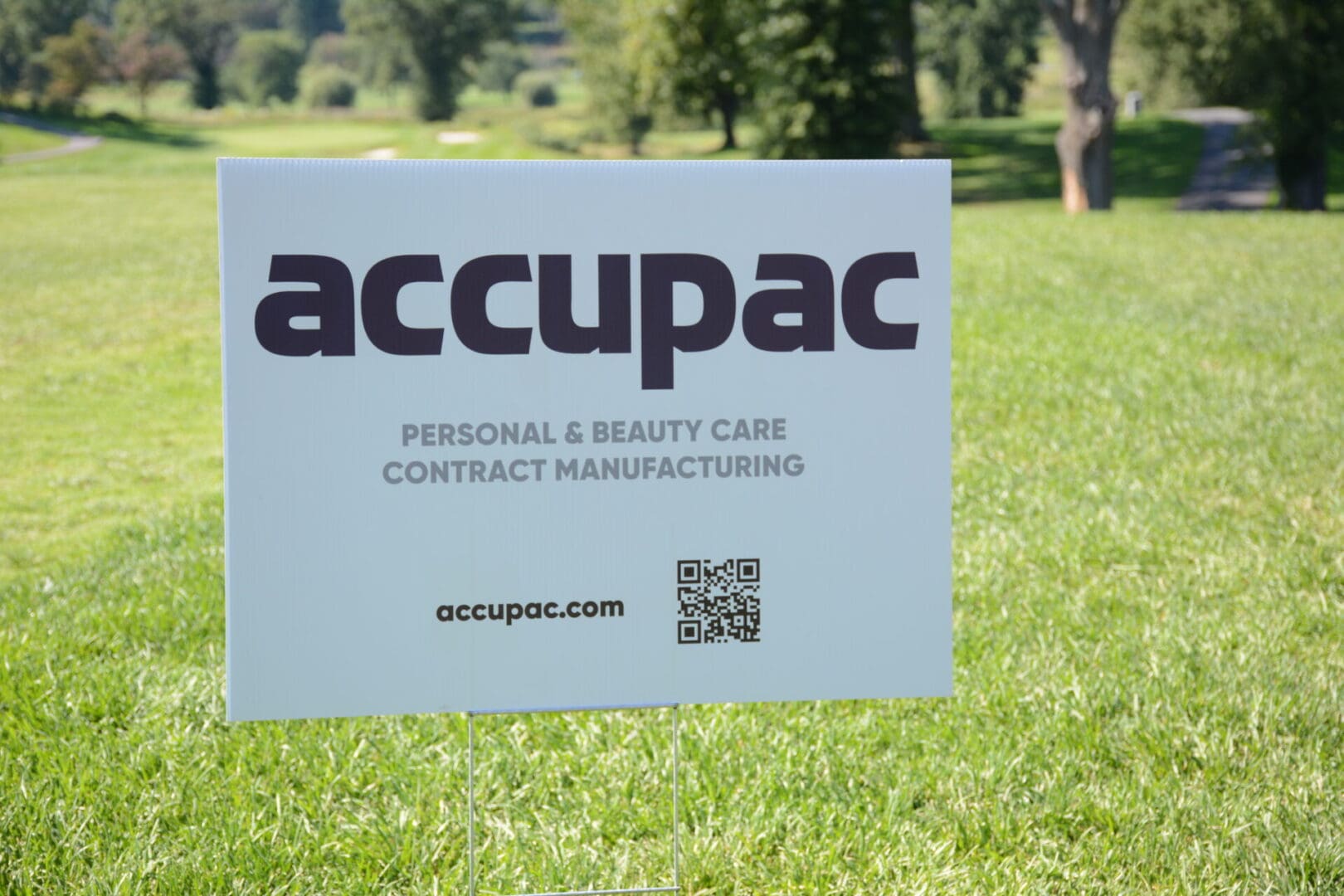 accupac sign on tarp