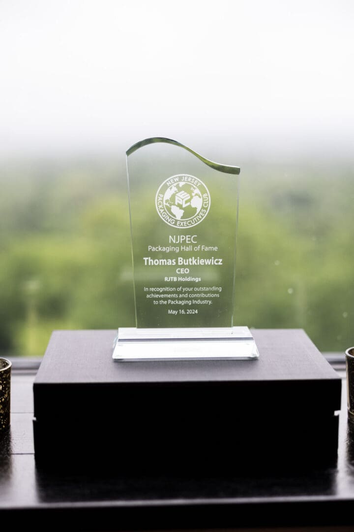 An award given to Thomas Butkiewicz.
